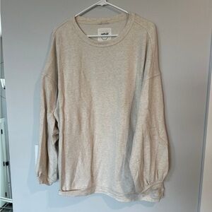 aerie Women's Crewneck Sweater - Light Taupe
